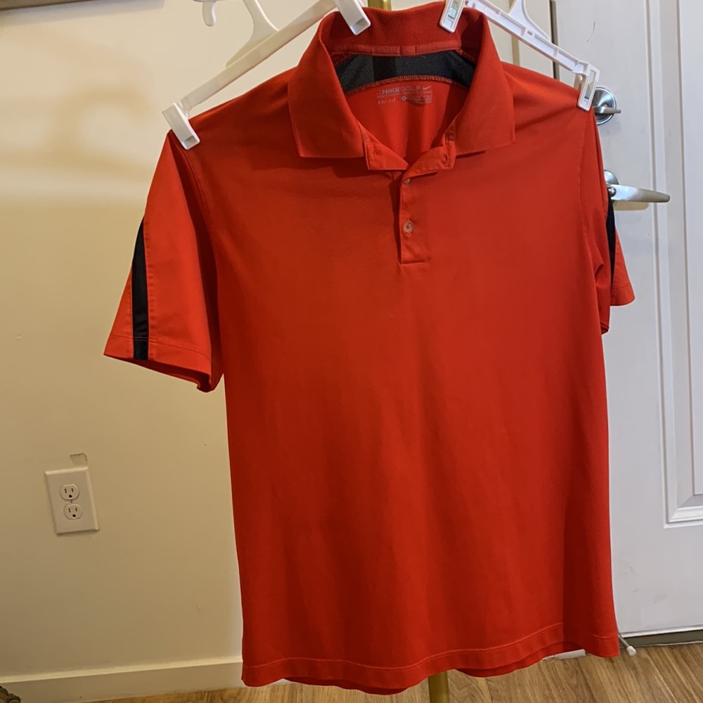 Men’s. Nike Golf. Red. DRI-FIT.